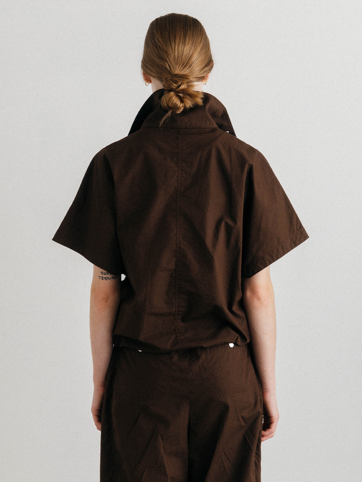 UTILITY ANORAK TOP
