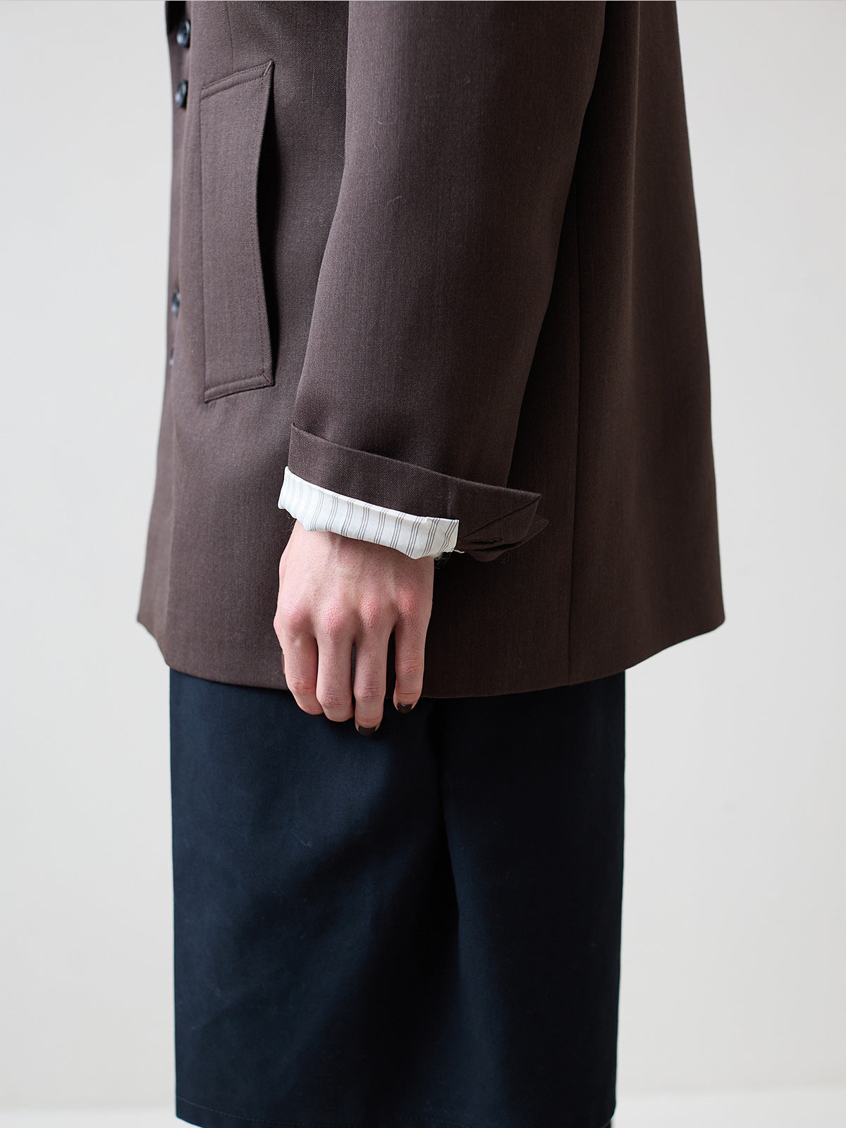 WOOL SINGLE JACKET