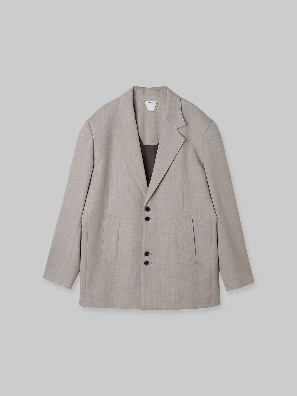 WOOL SINGLE JACKET