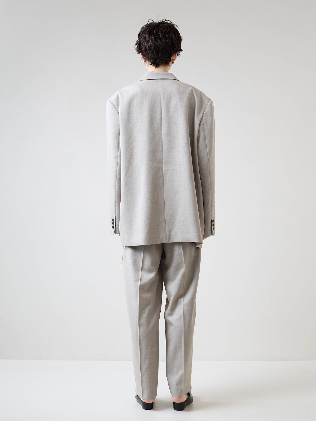 WOOL SINGLE JACKET