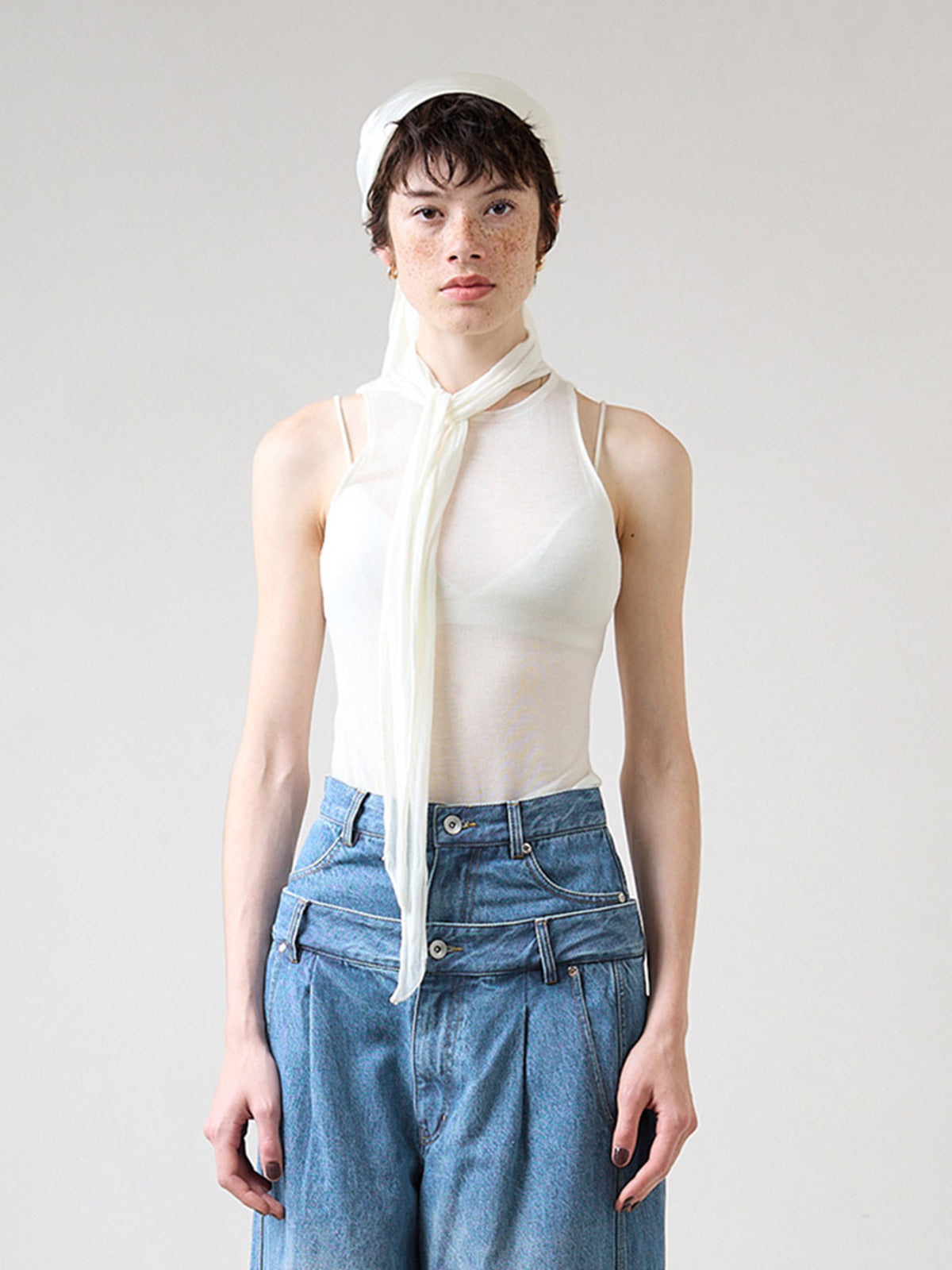 TIE TANK TOP