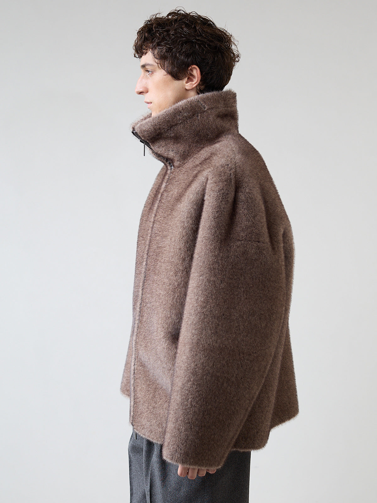 FAUX FUR BLOUSON