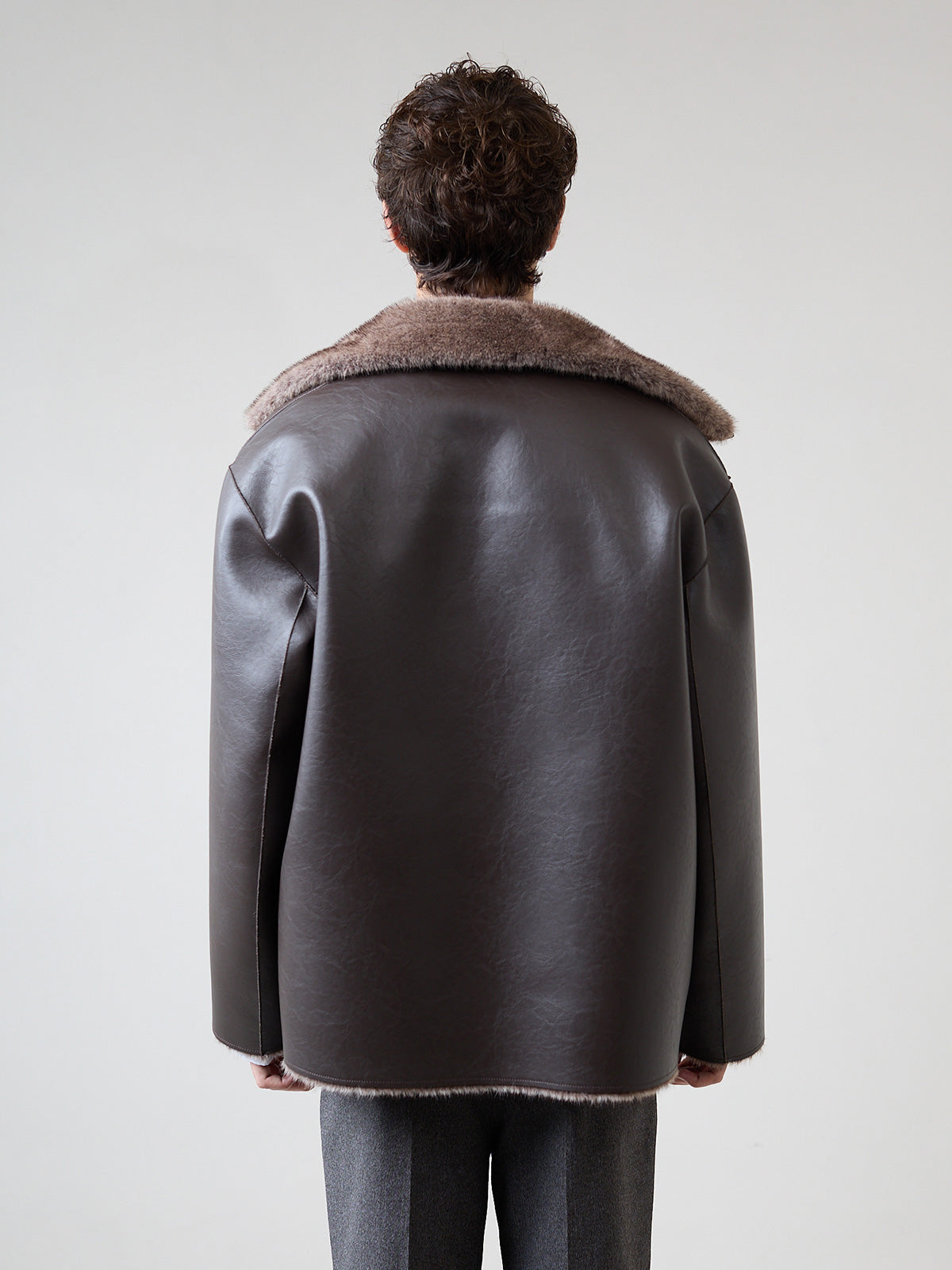 FAUX FUR BLOUSON