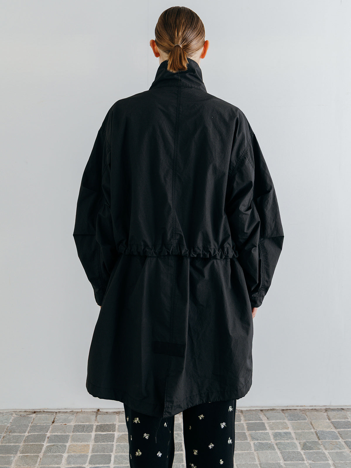 24aw descendant D-65 COAT 2 m 黒　コート DESCENDANT/D-65 OXFORD COAT (BLACK)