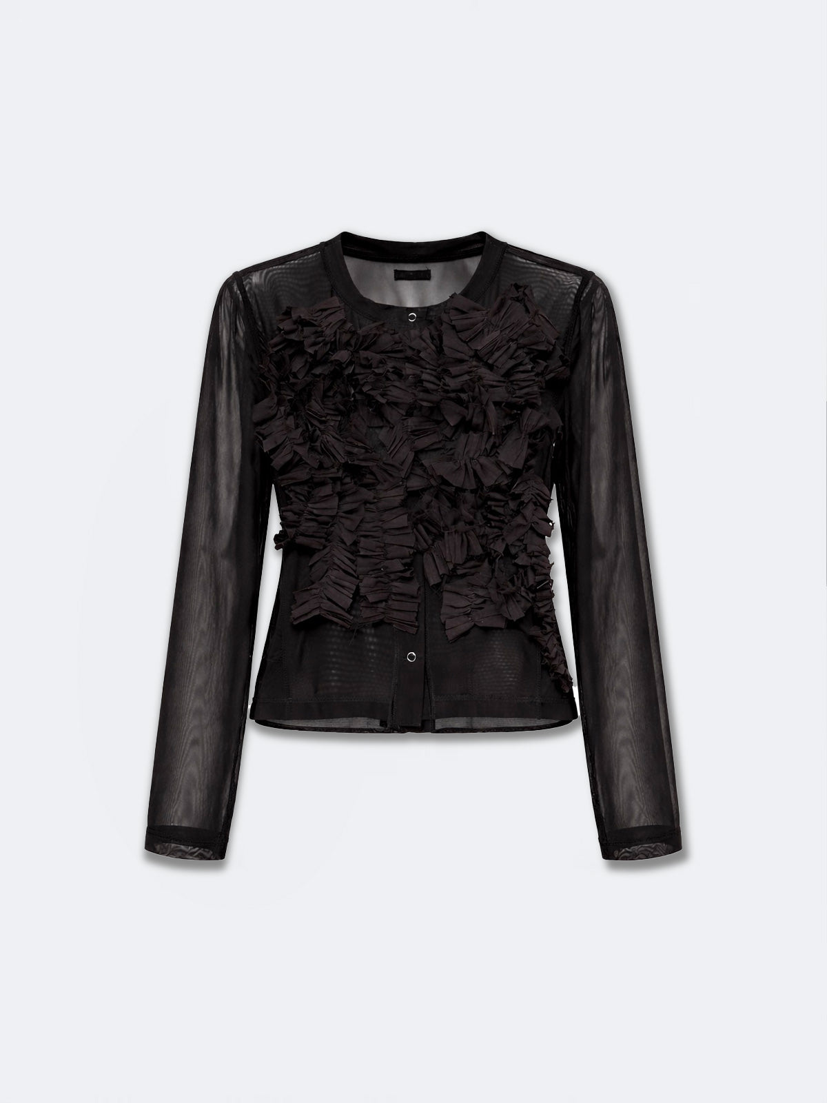 Daria motif tulle cardigan