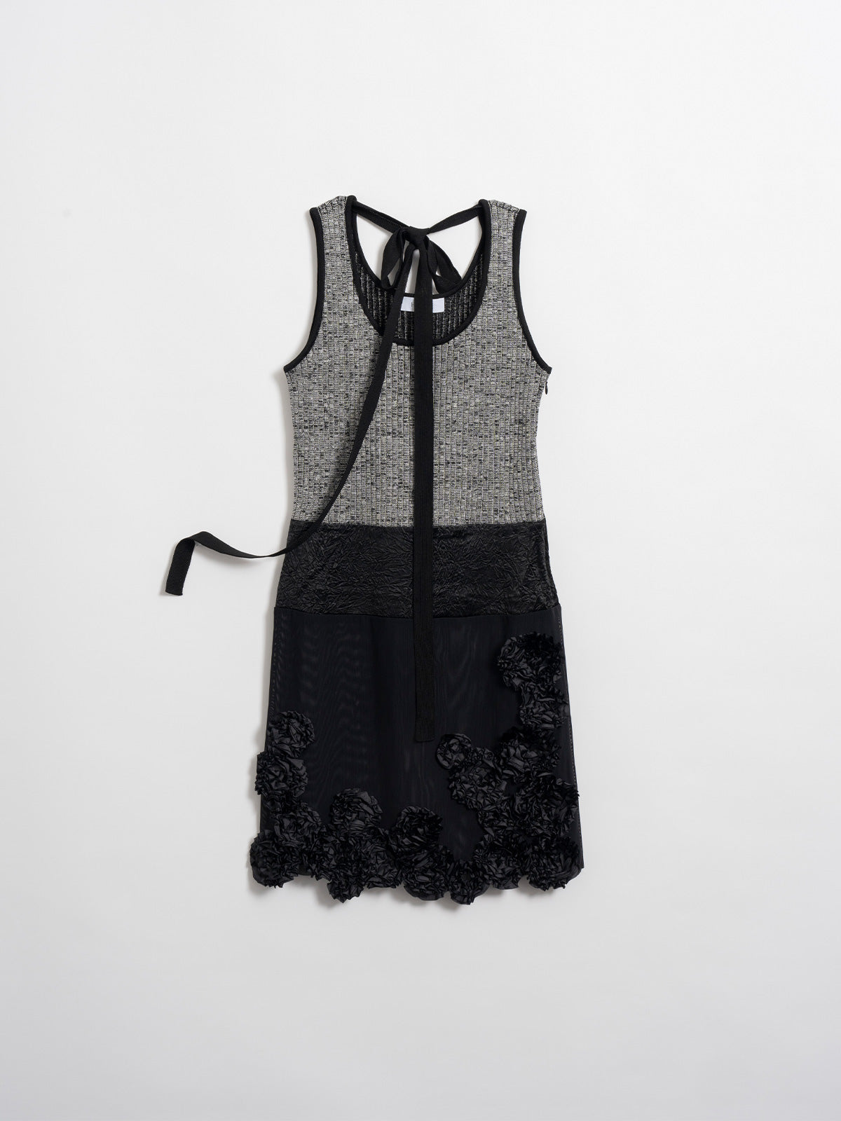 Rose reef embroidery knit