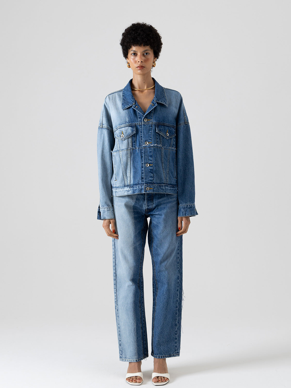 GRADATION WASH DENIM