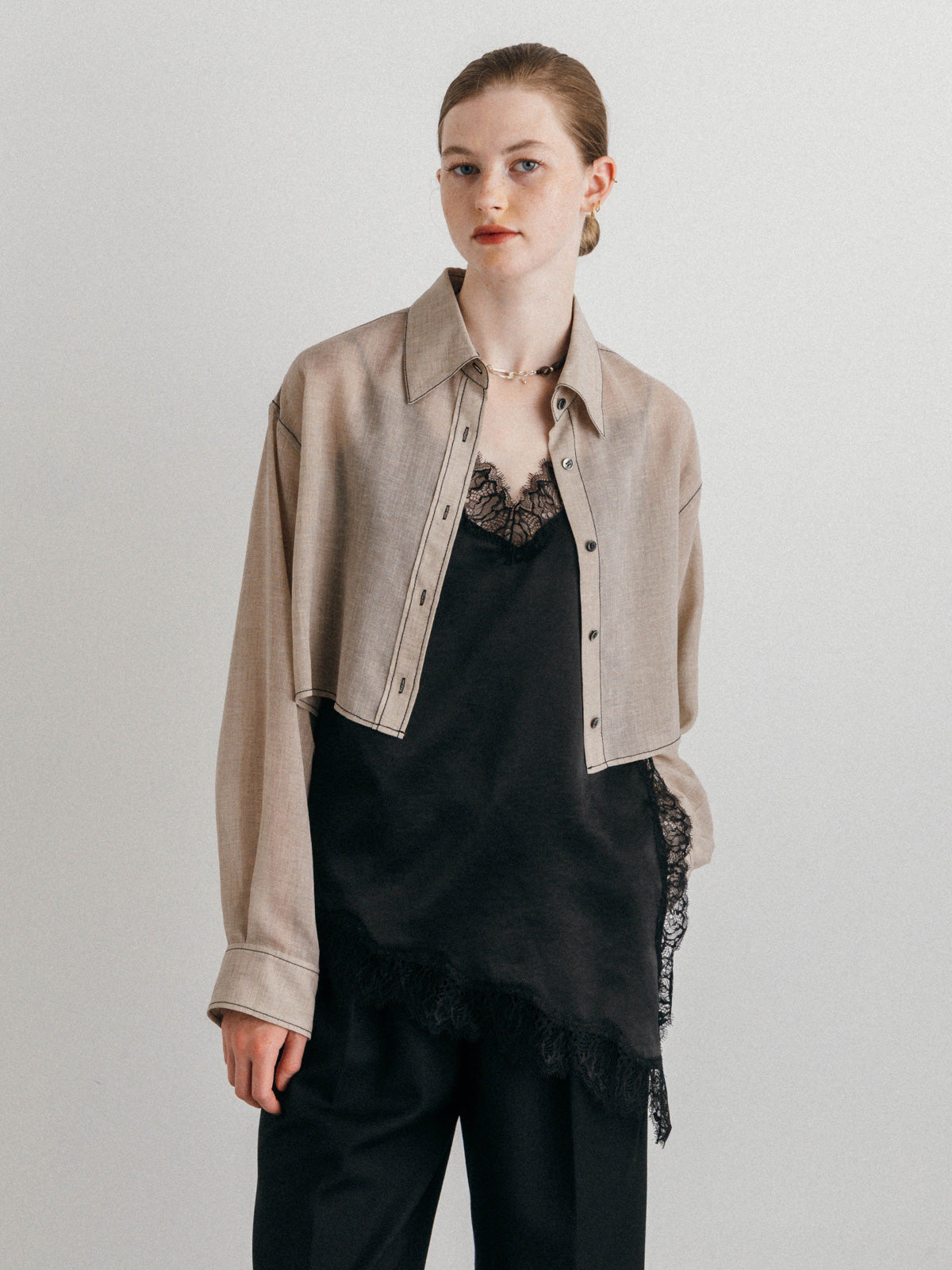 SHEER SHIRT