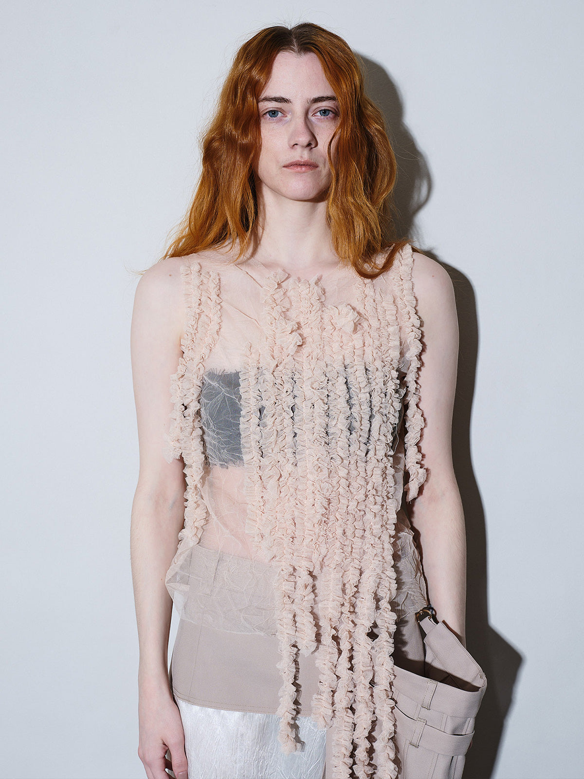 【Pre-order】Washer eternal frill blouse