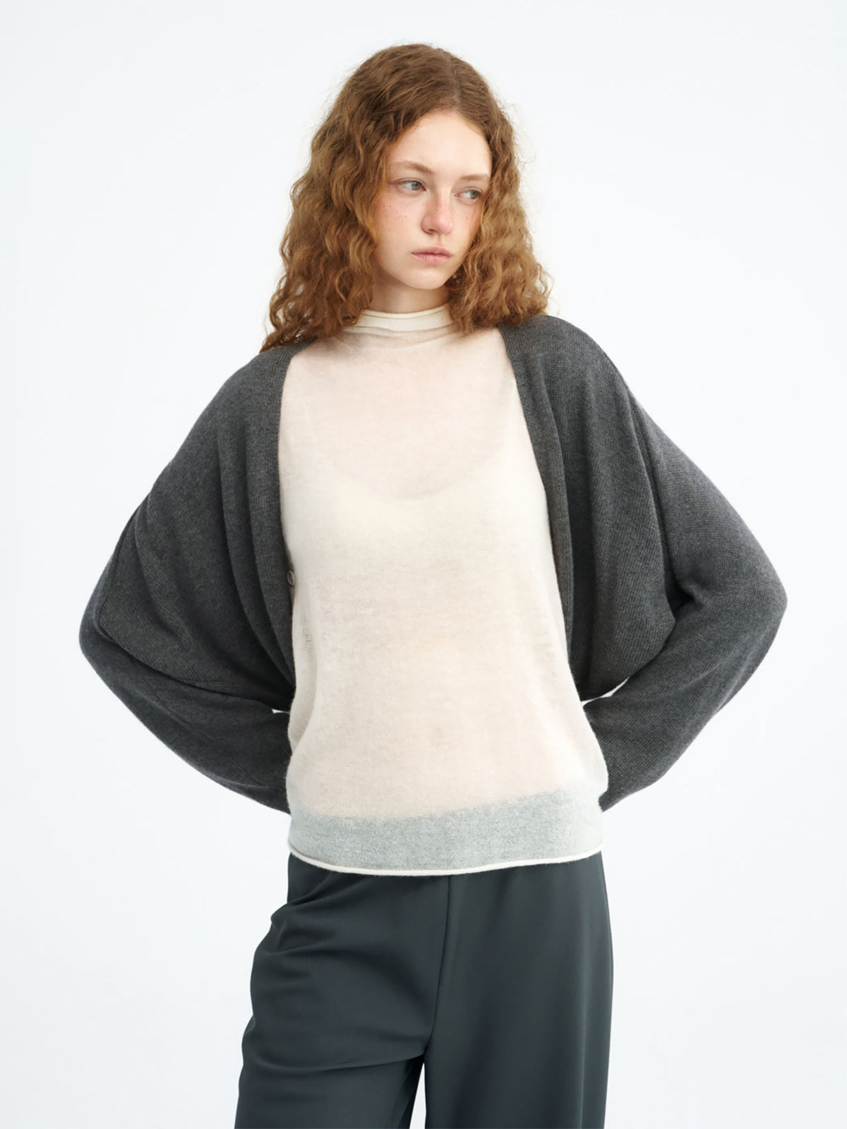 【Studio Doe】3-Way Soft Knit Cardigan
