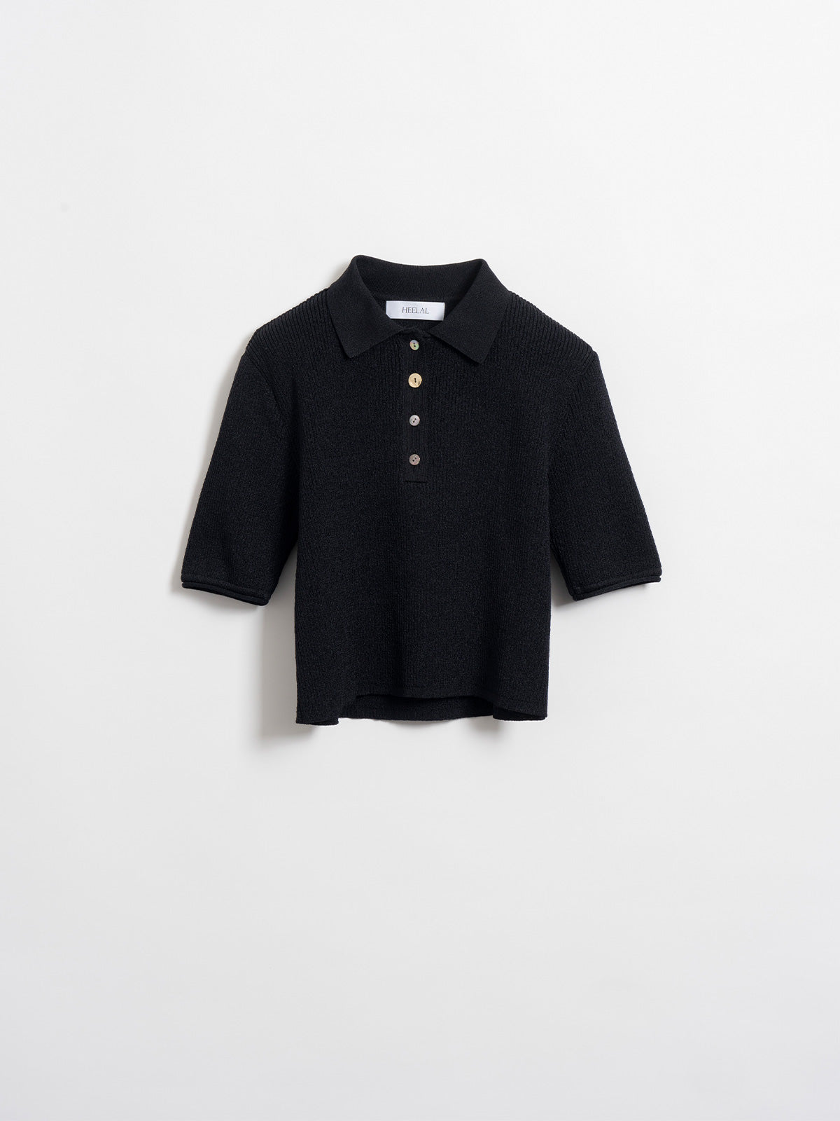 Optical standard polo knit