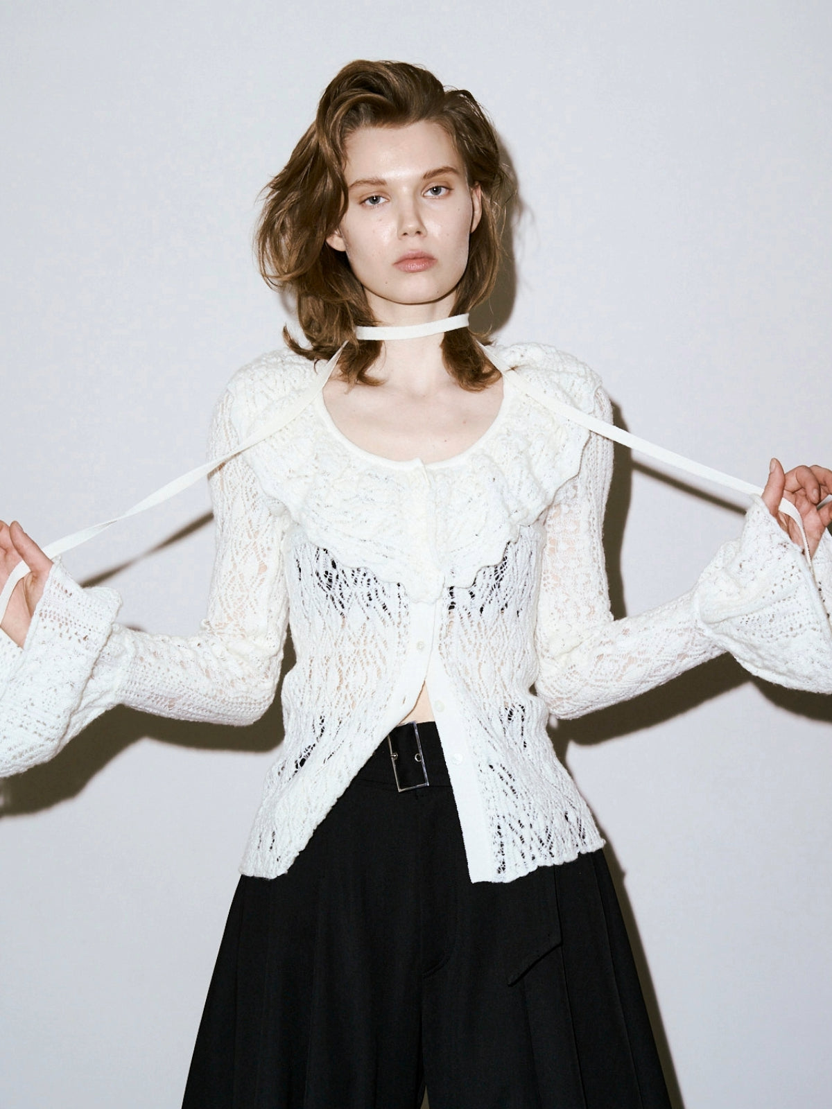 PLUMERIA LACE KNIT