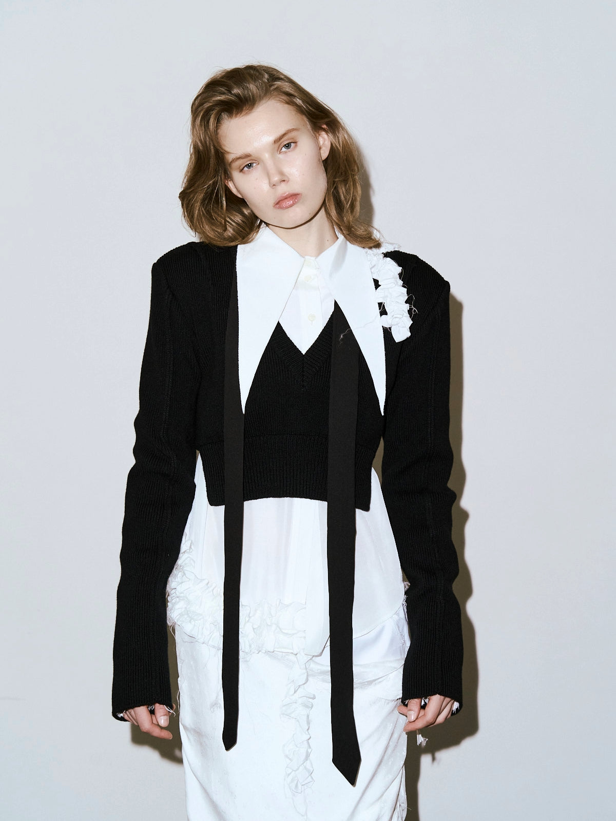 MARGE VNECK KNIT