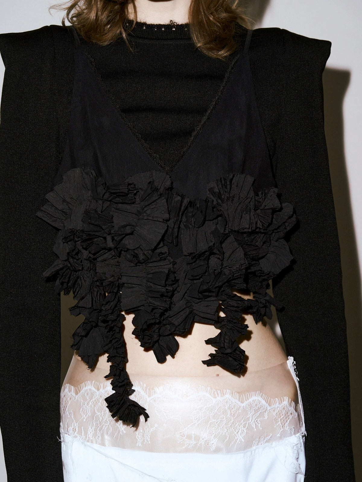 BLANCA FRILL BUSTIER