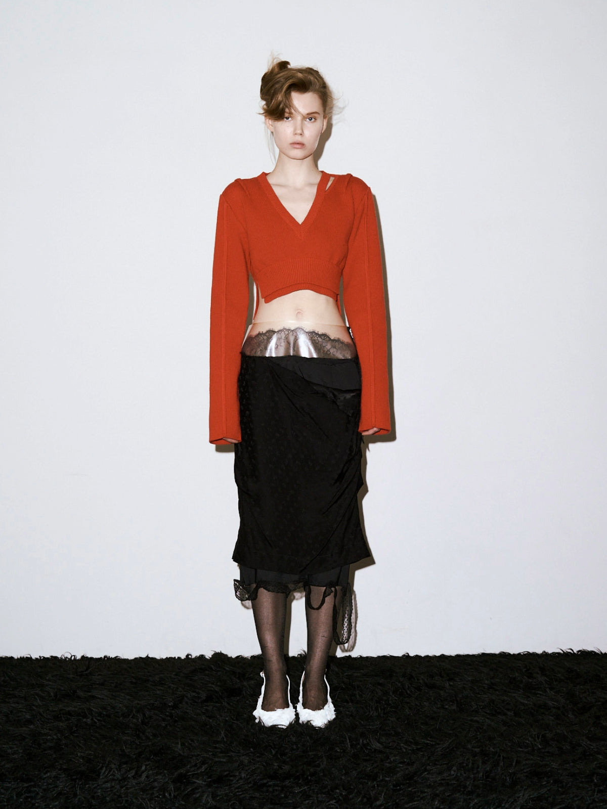 MARGE VNECK KNIT
