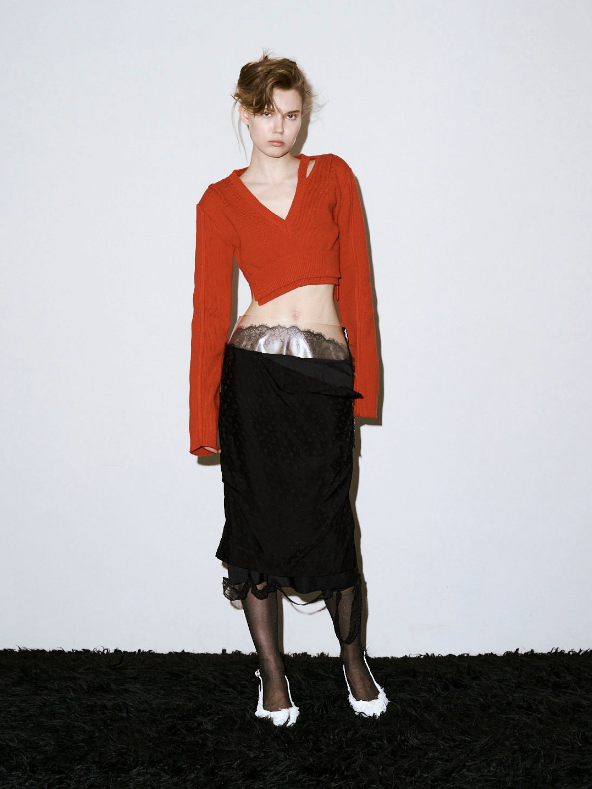 MARGE VNECK KNIT