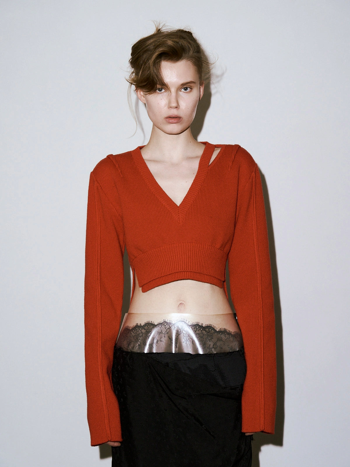 MARGE VNECK KNIT