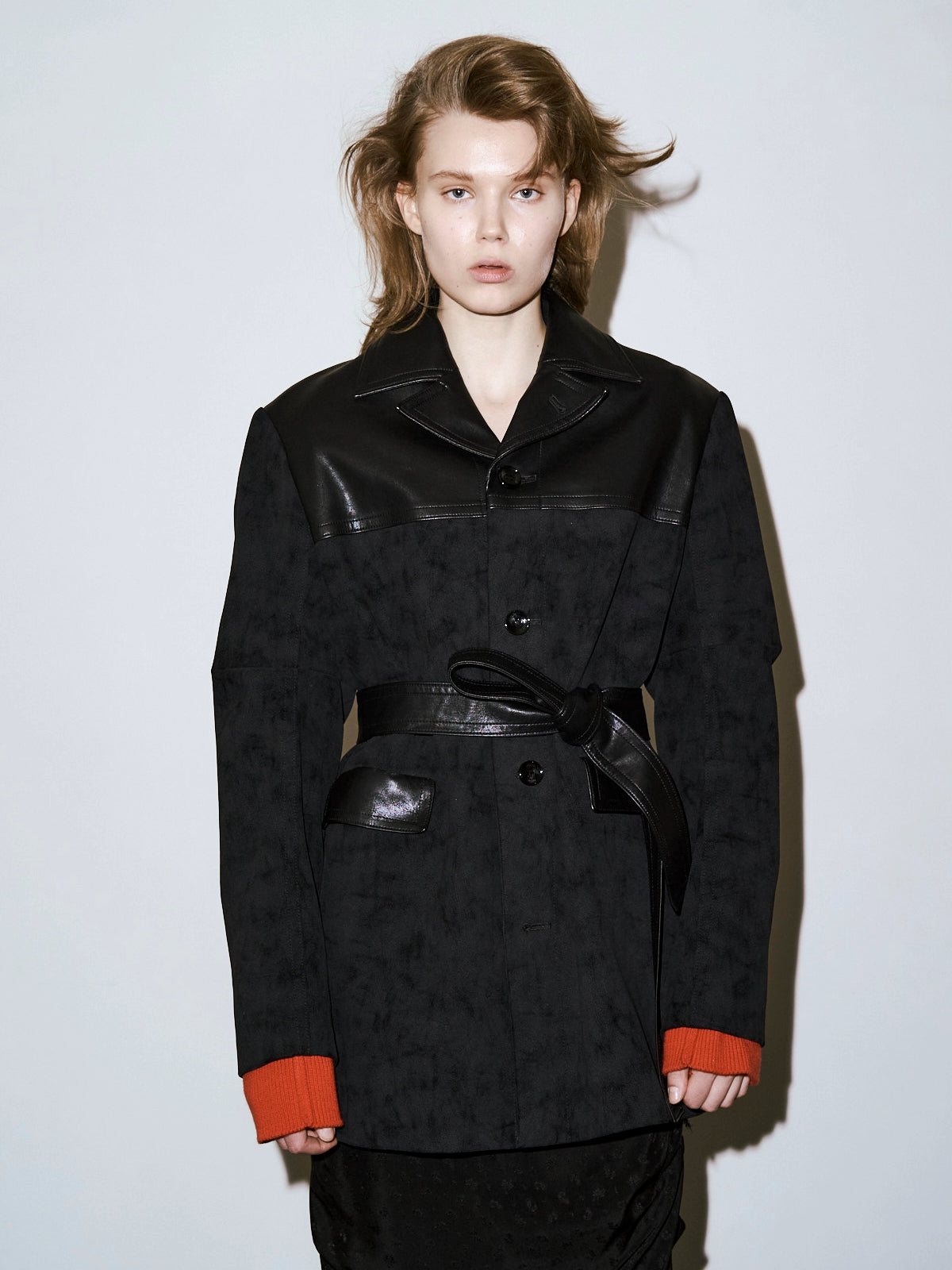 FAUX LEATHER JACKET