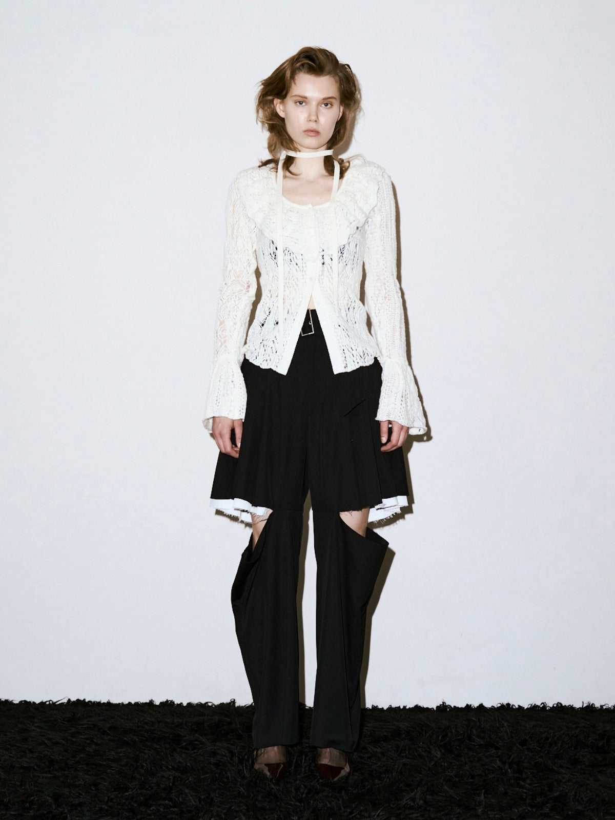 PLUMERIA LACE KNIT