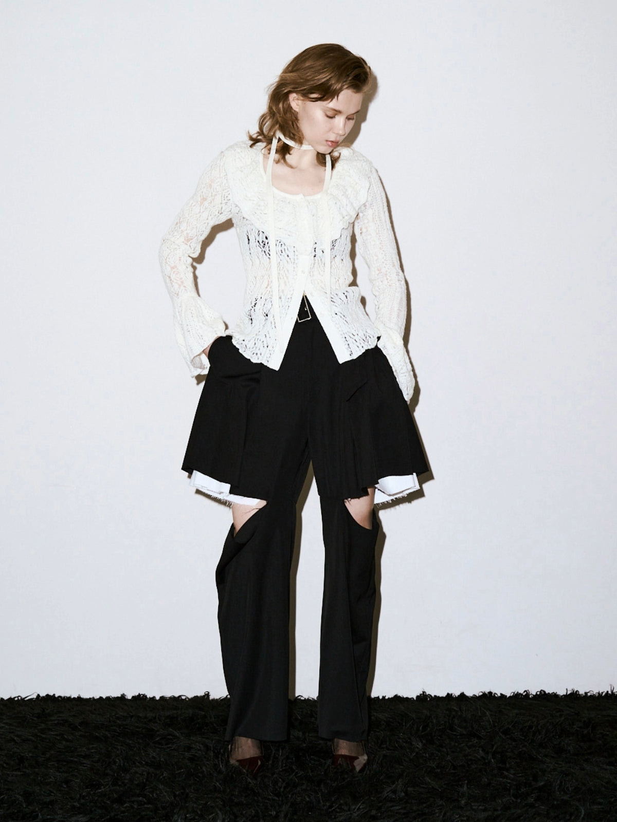 PLUMERIA LACE KNIT