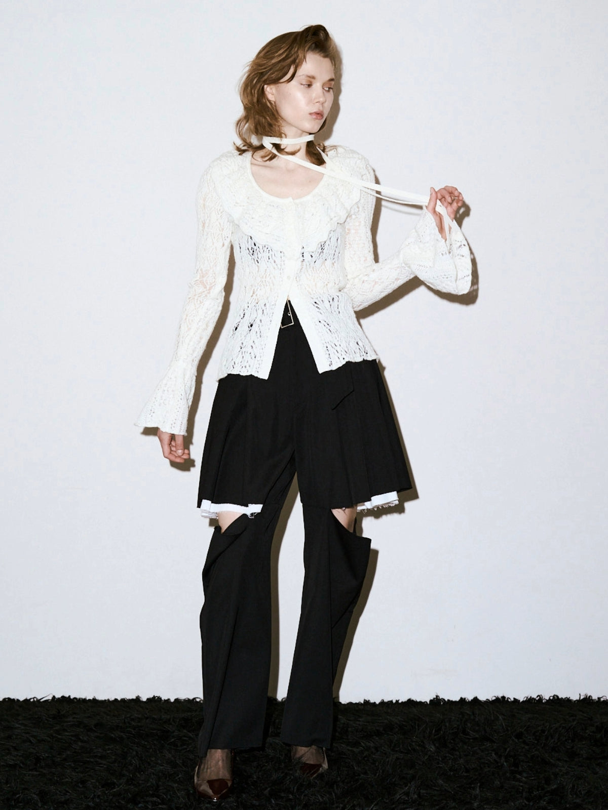 PLUMERIA LACE KNIT
