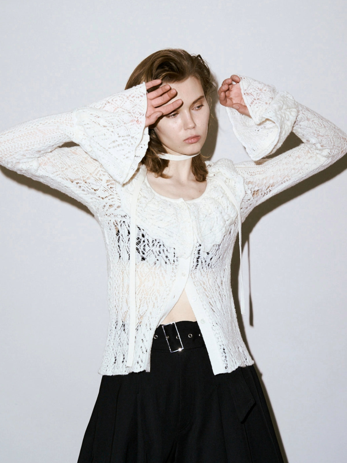 PLUMERIA LACE KNIT