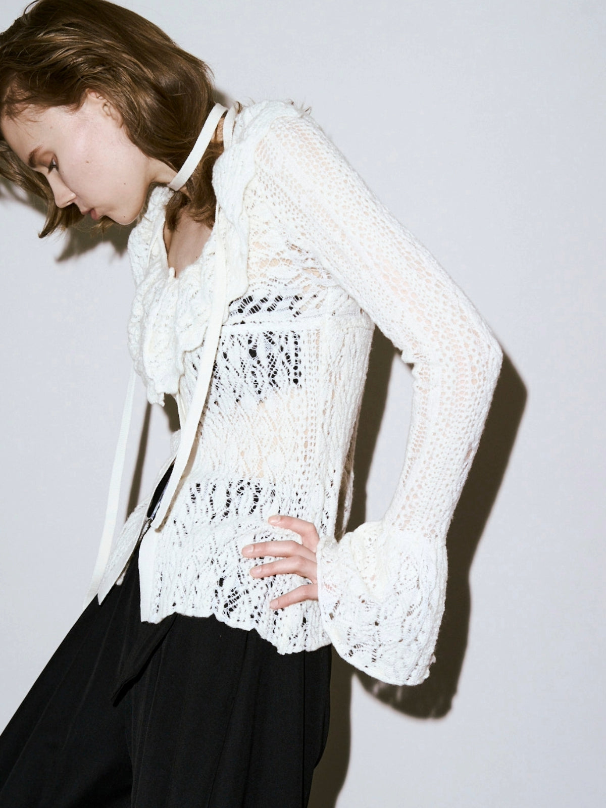 PLUMERIA LACE KNIT
