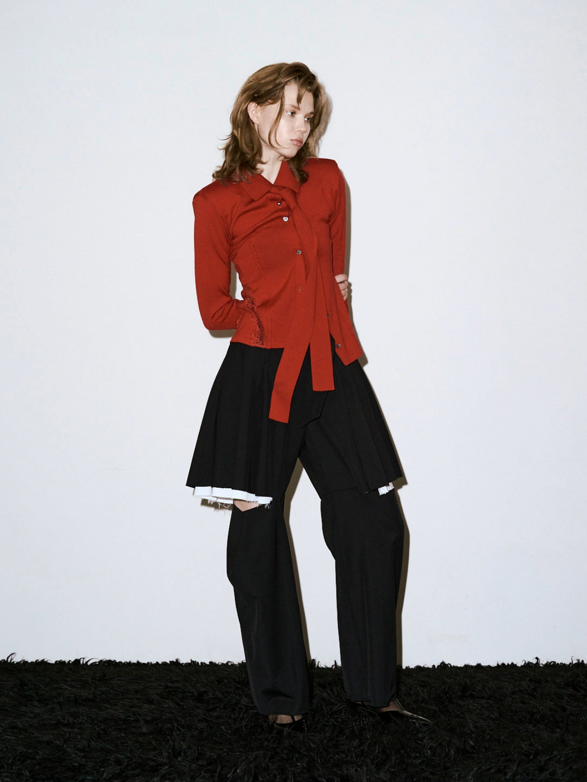 MASON NECKTIE KNIT SHIRT