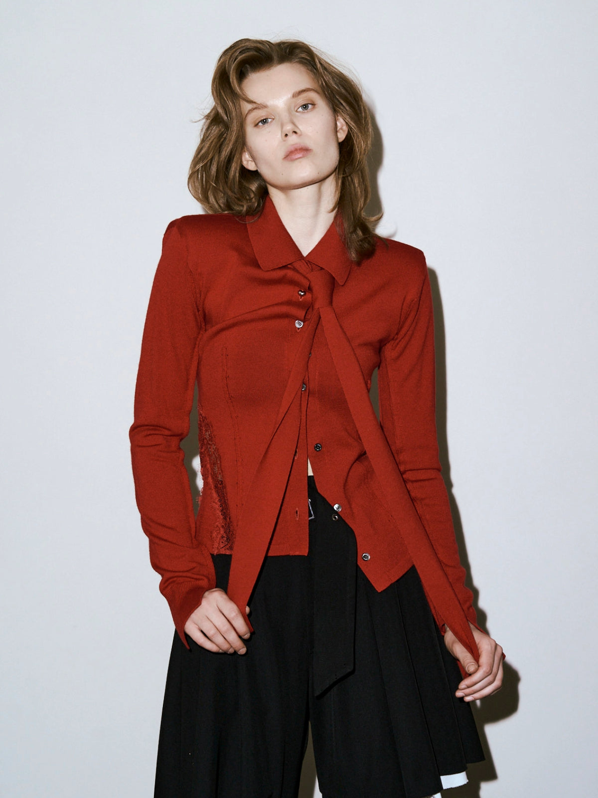 MASON NECKTIE KNIT SHIRT