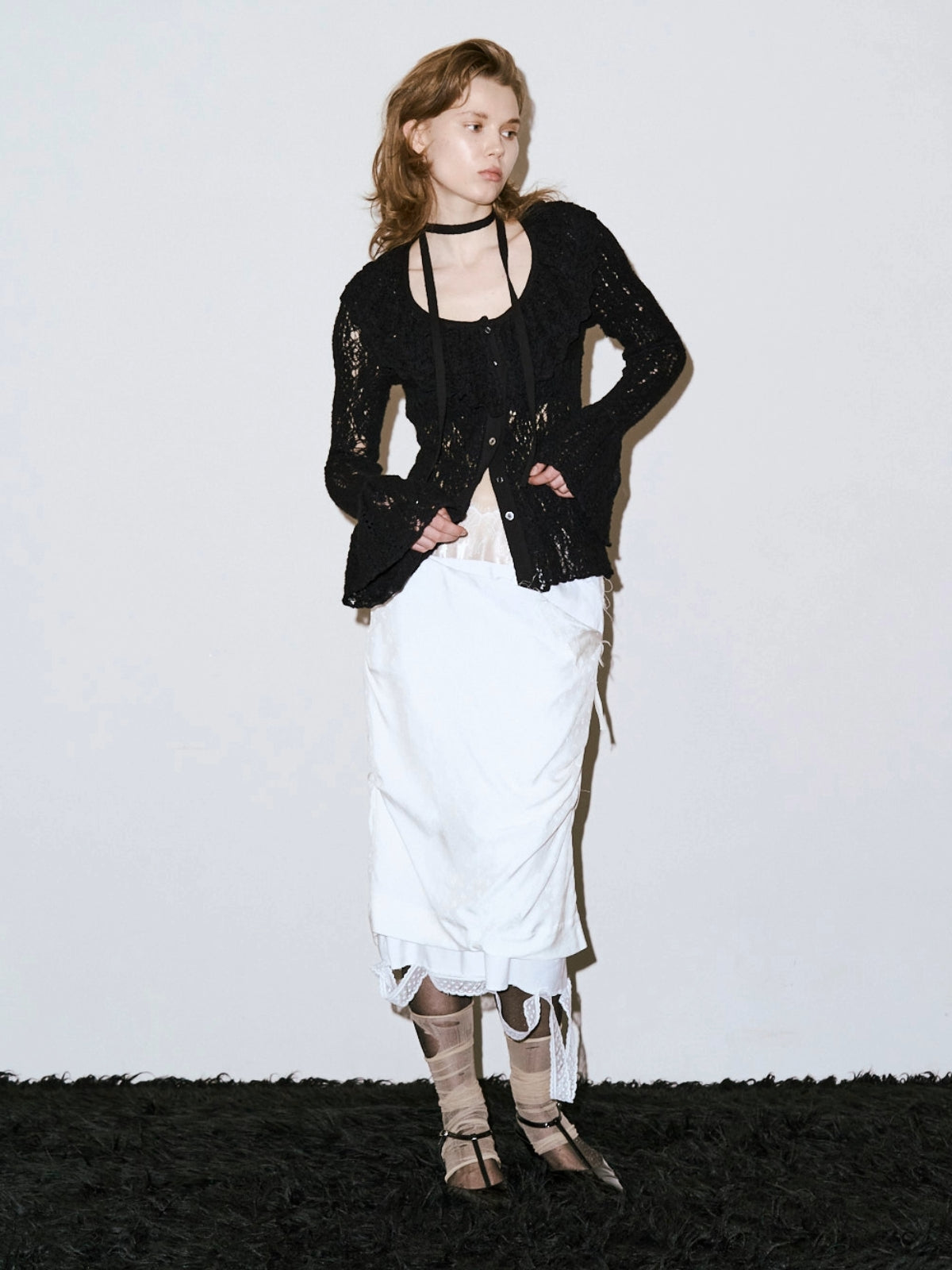 PLUMERIA LACE KNIT