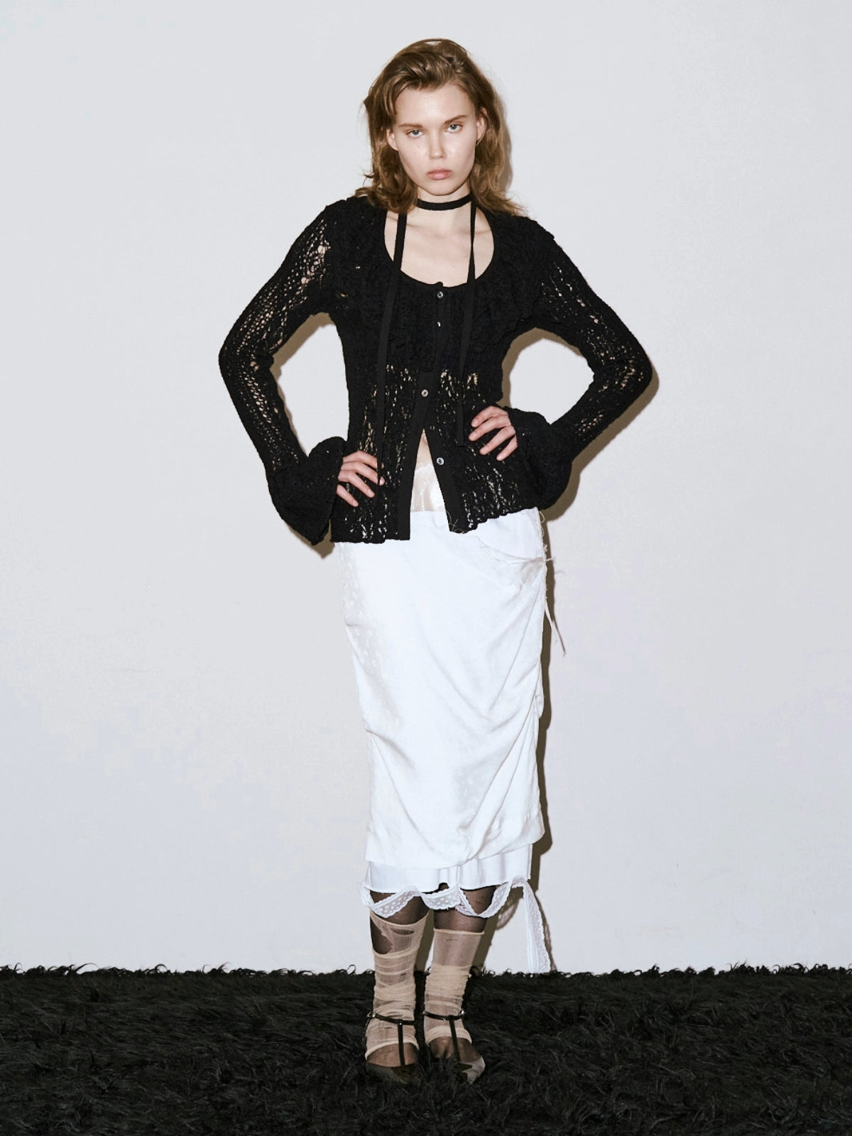 PLUMERIA LACE KNIT