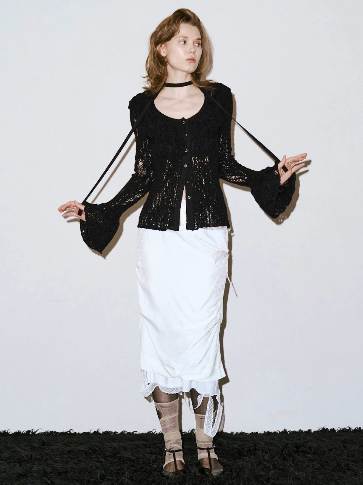 PLUMERIA LACE KNIT