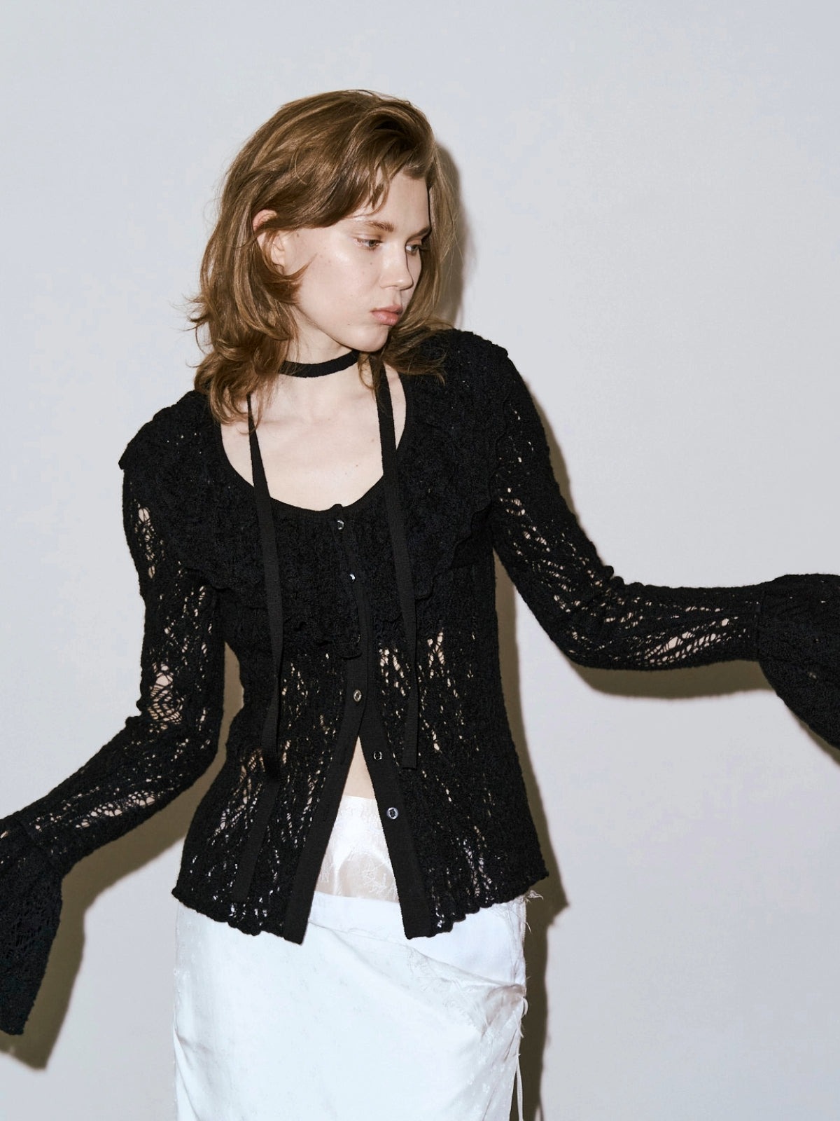 PLUMERIA LACE KNIT