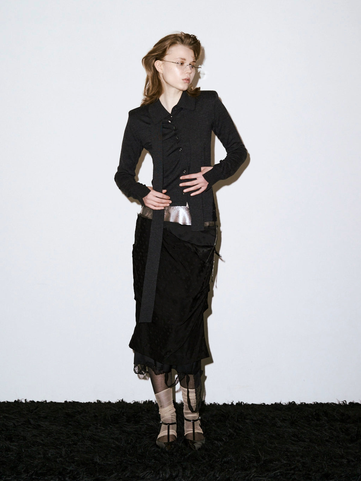 MASON NECKTIE KNIT SHIRT