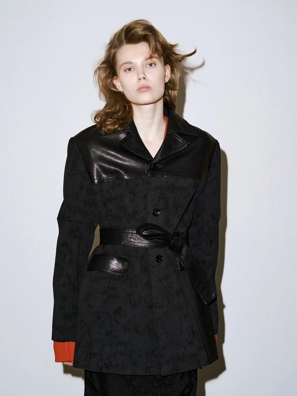 FAUX LEATHER JACKET