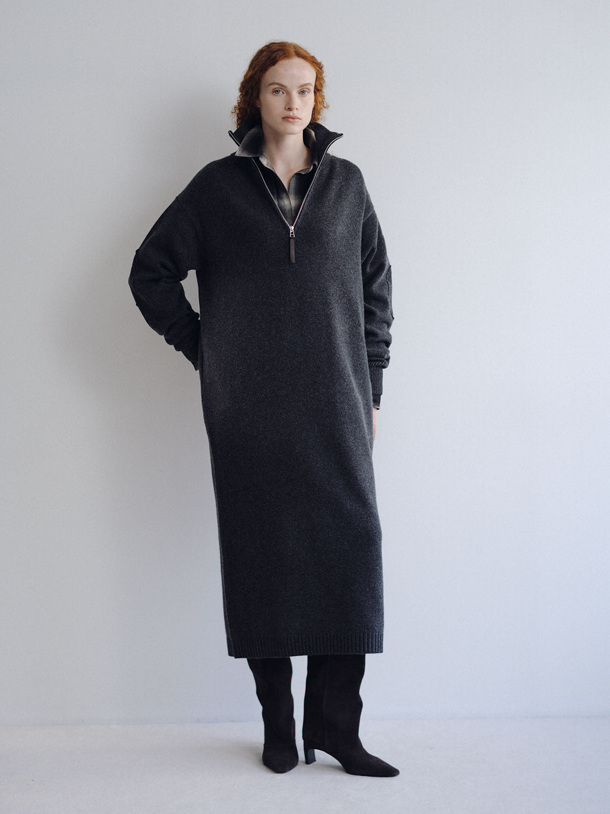 WOOL DRIVERS KNIT DRESS