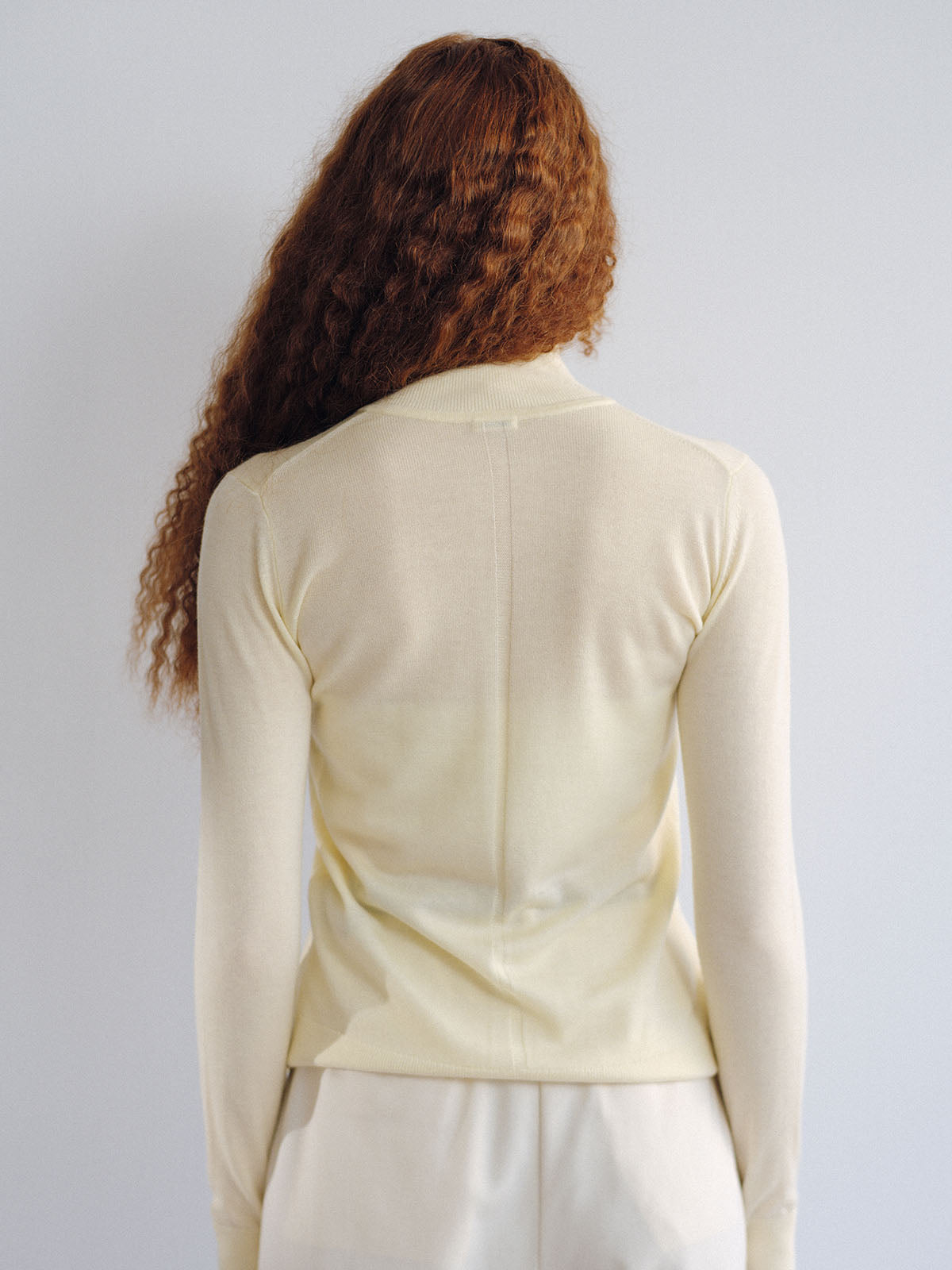 CONVERTIBLE COLLAR KNIT