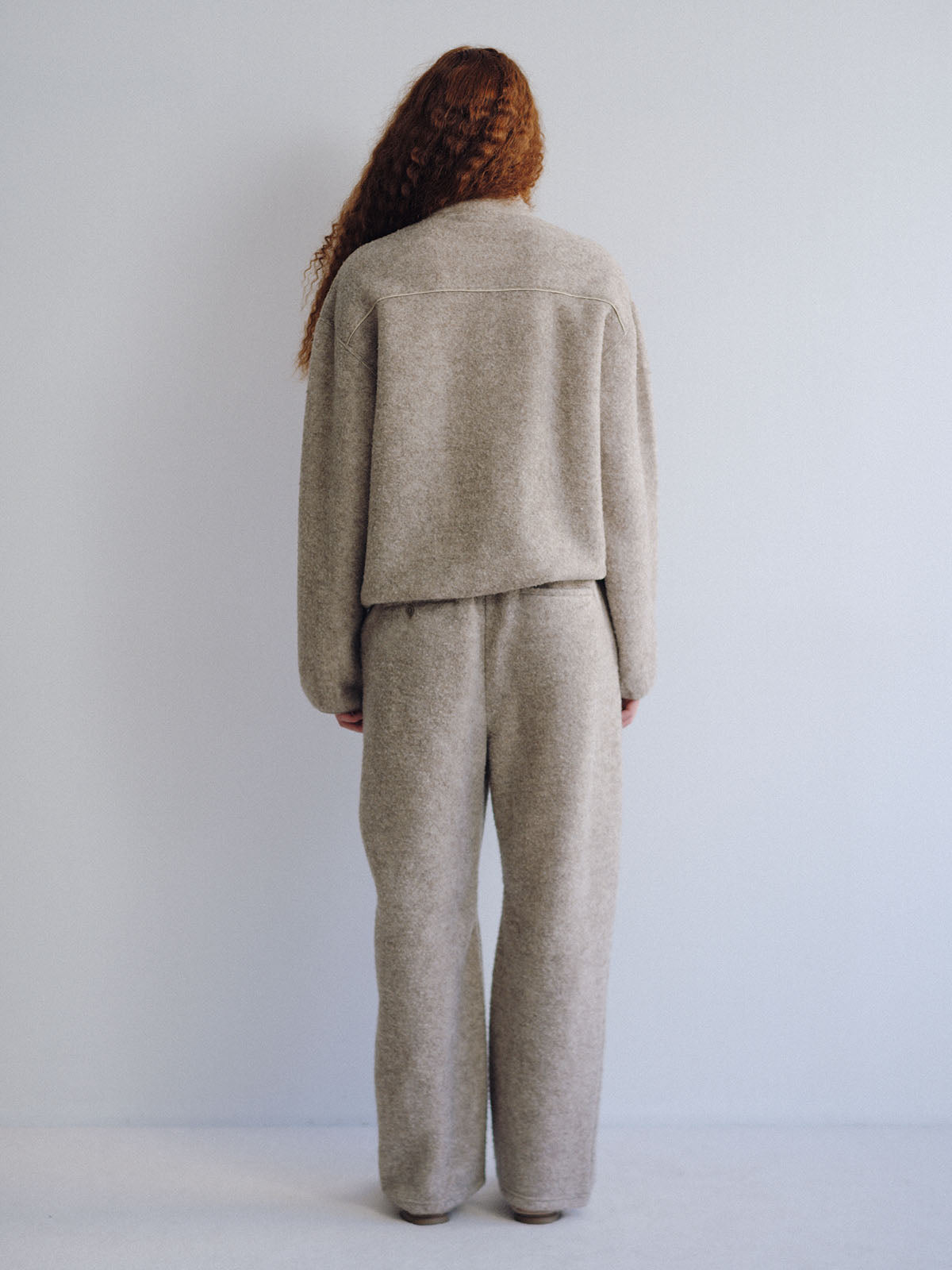 WOOL FLEECE TOP