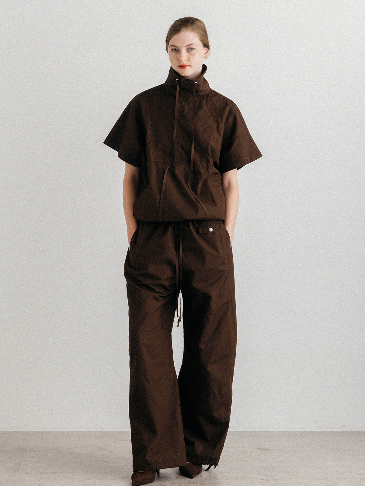 UTILITY ANORAK TOP