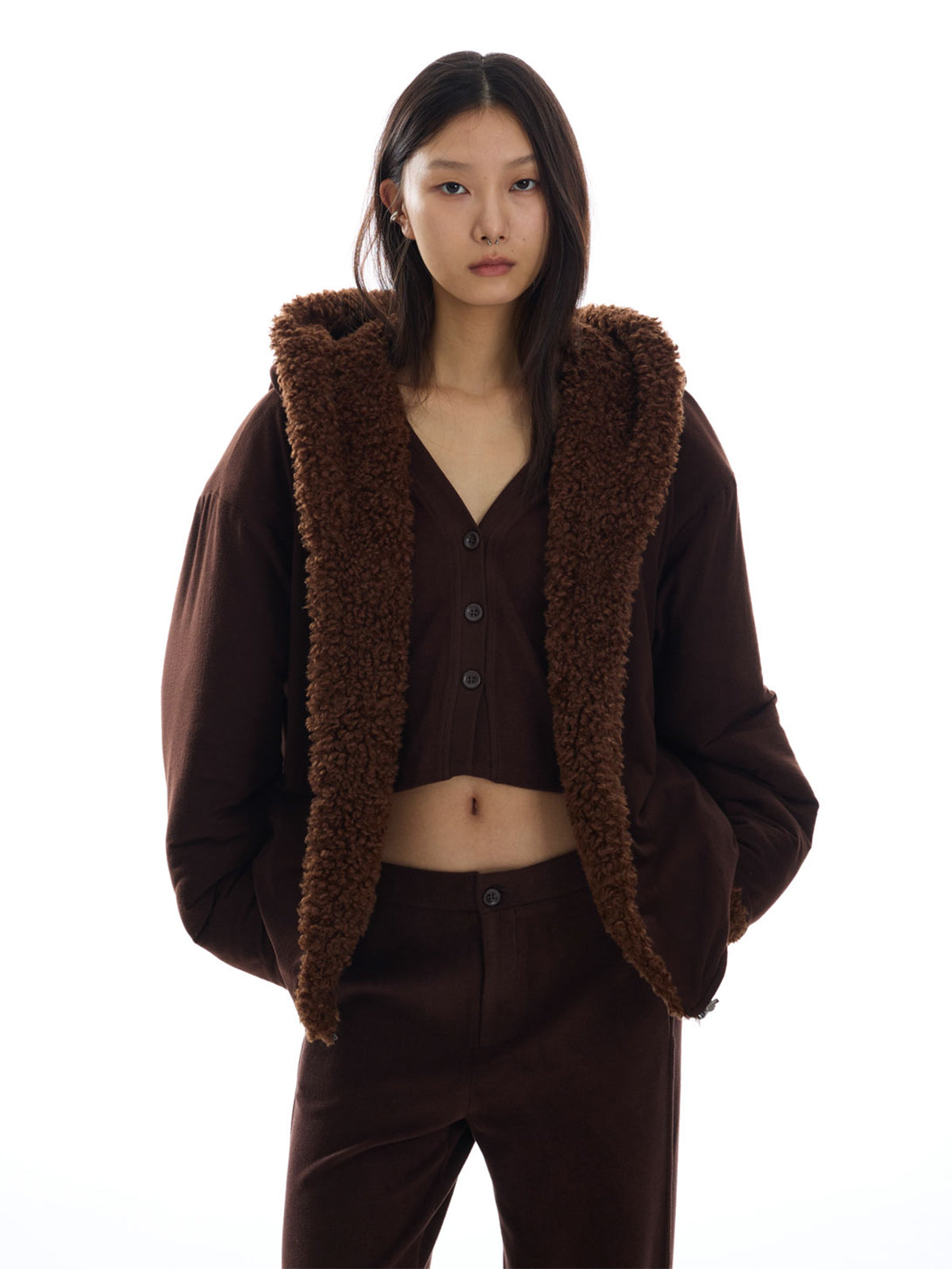 【Studio Doe】Molly Multiway Teddy Fleece Coat