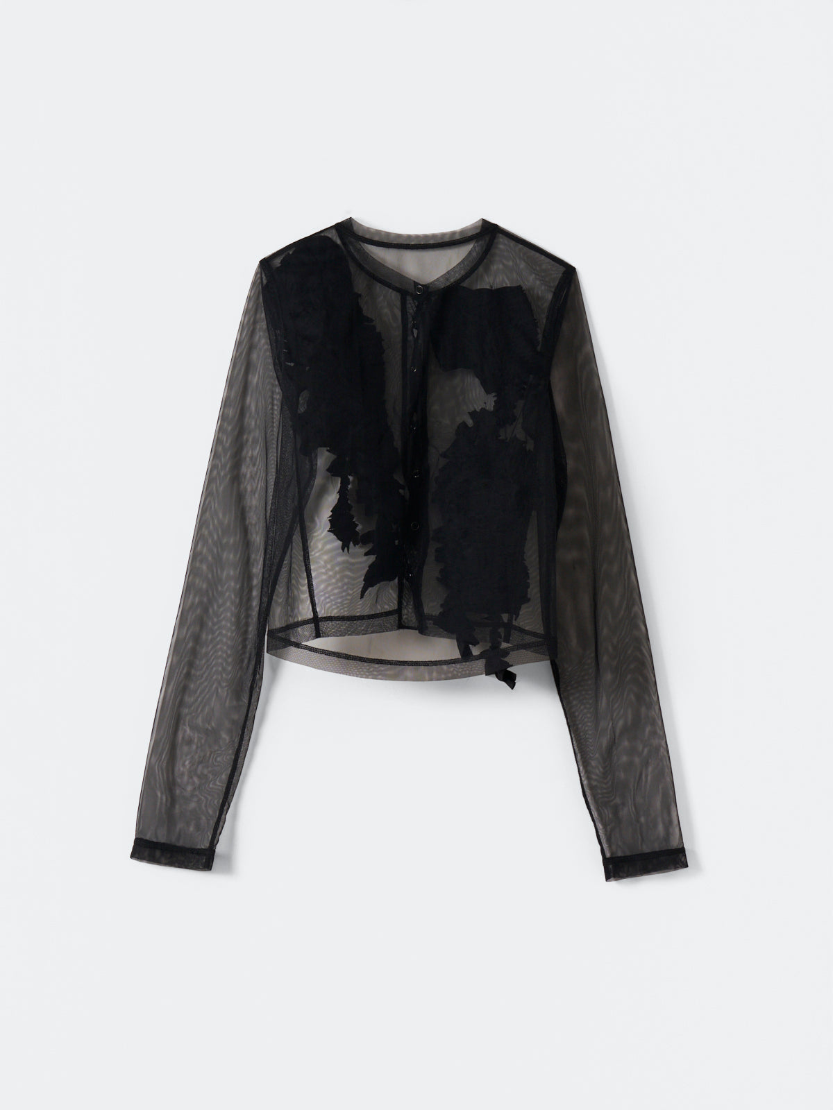 Daria motif tulle cardigan