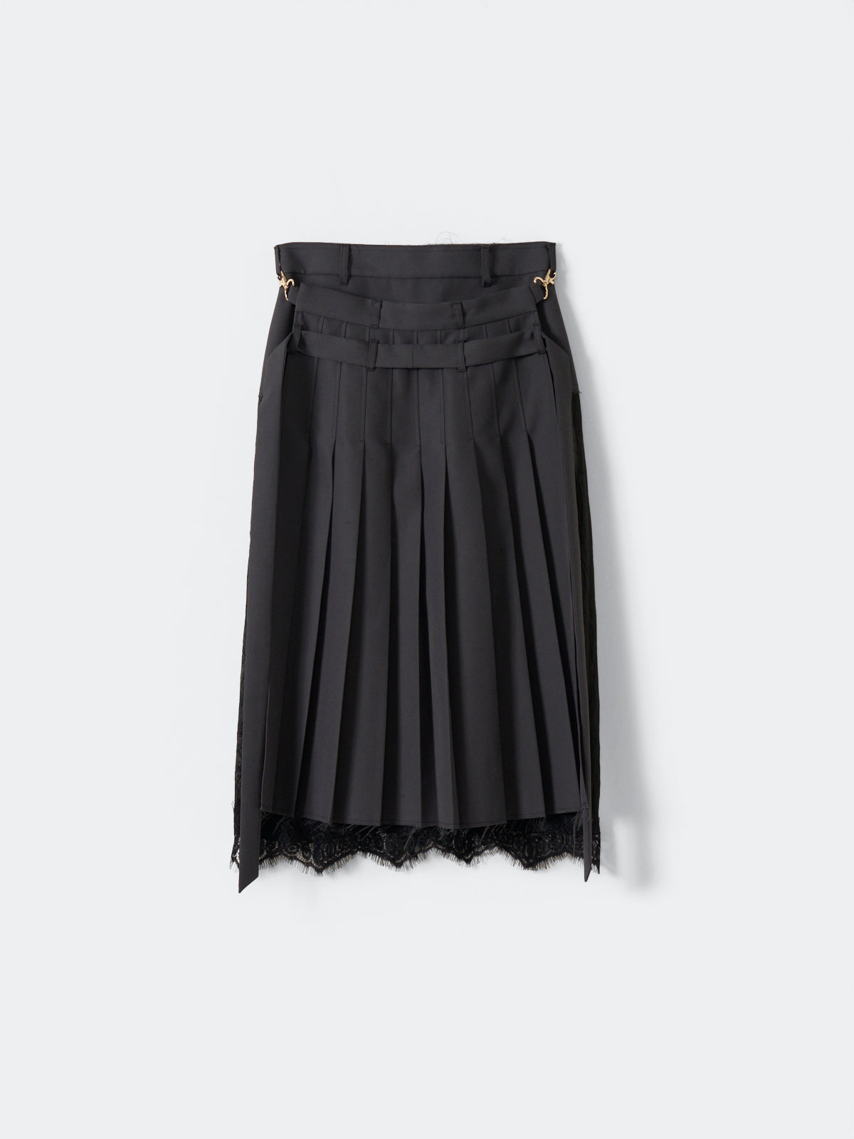 Masquerade pleats skirt