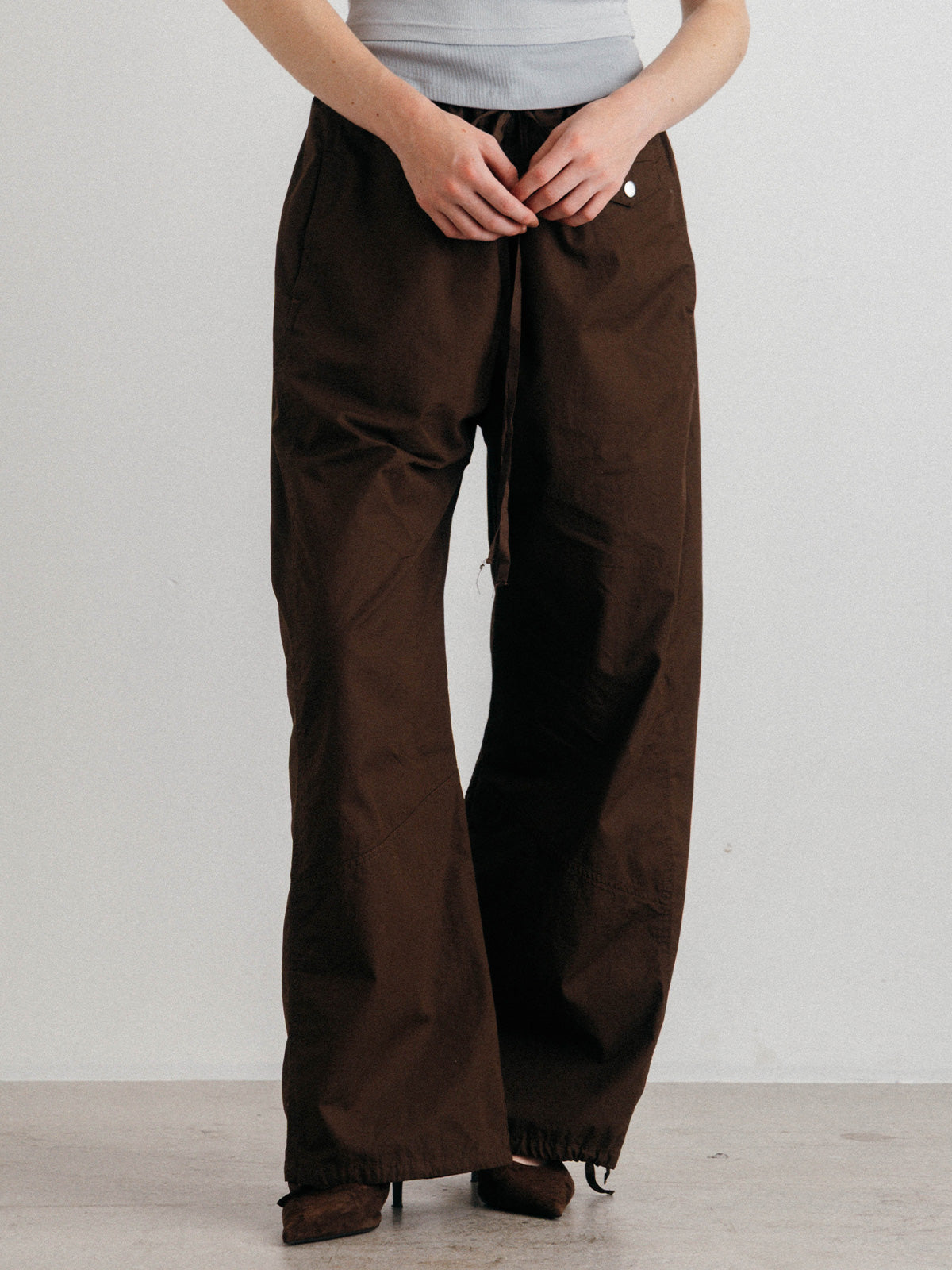 OFFSET WAIST PANTS
