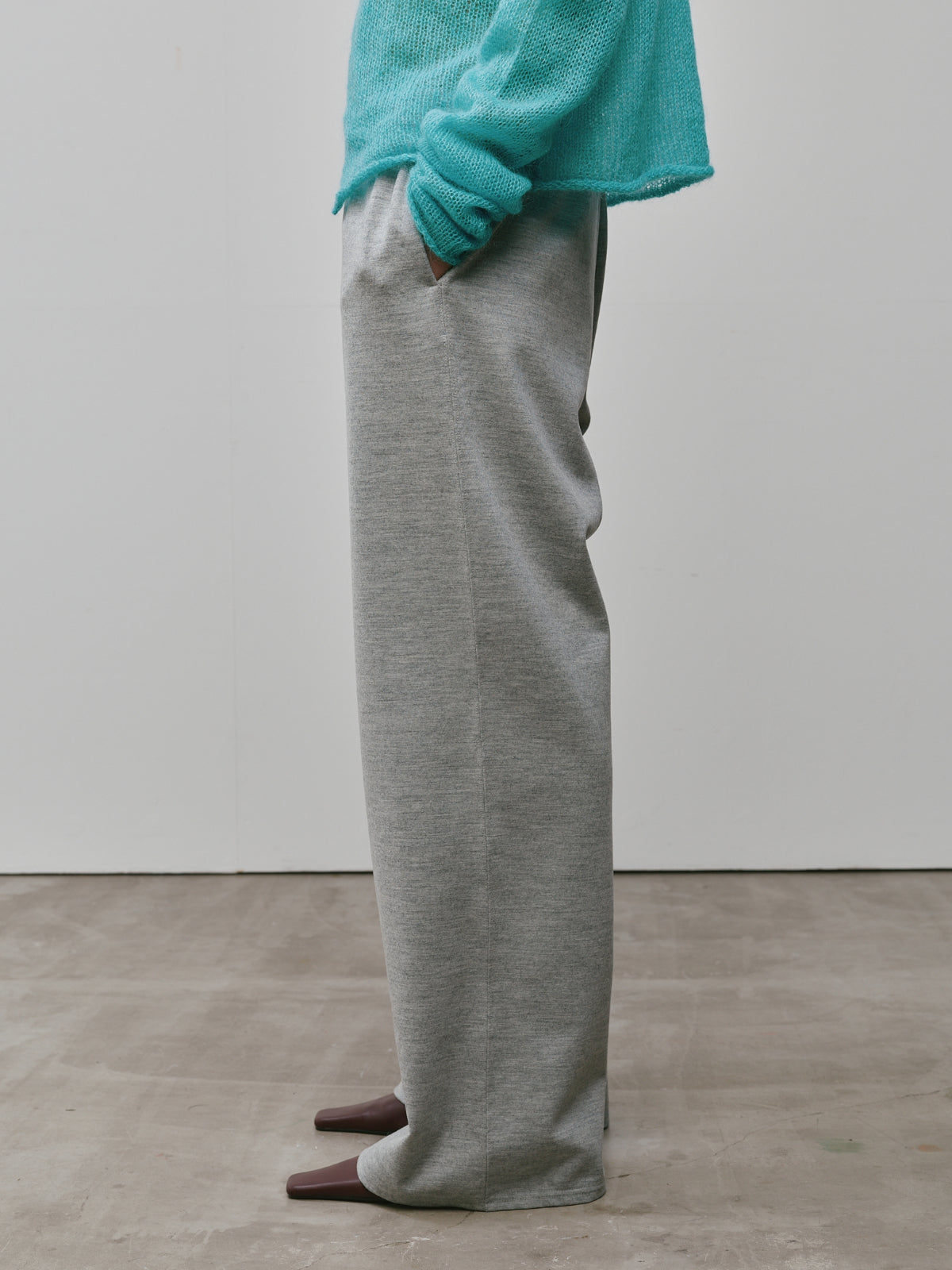 WOOL EASY PANTS
