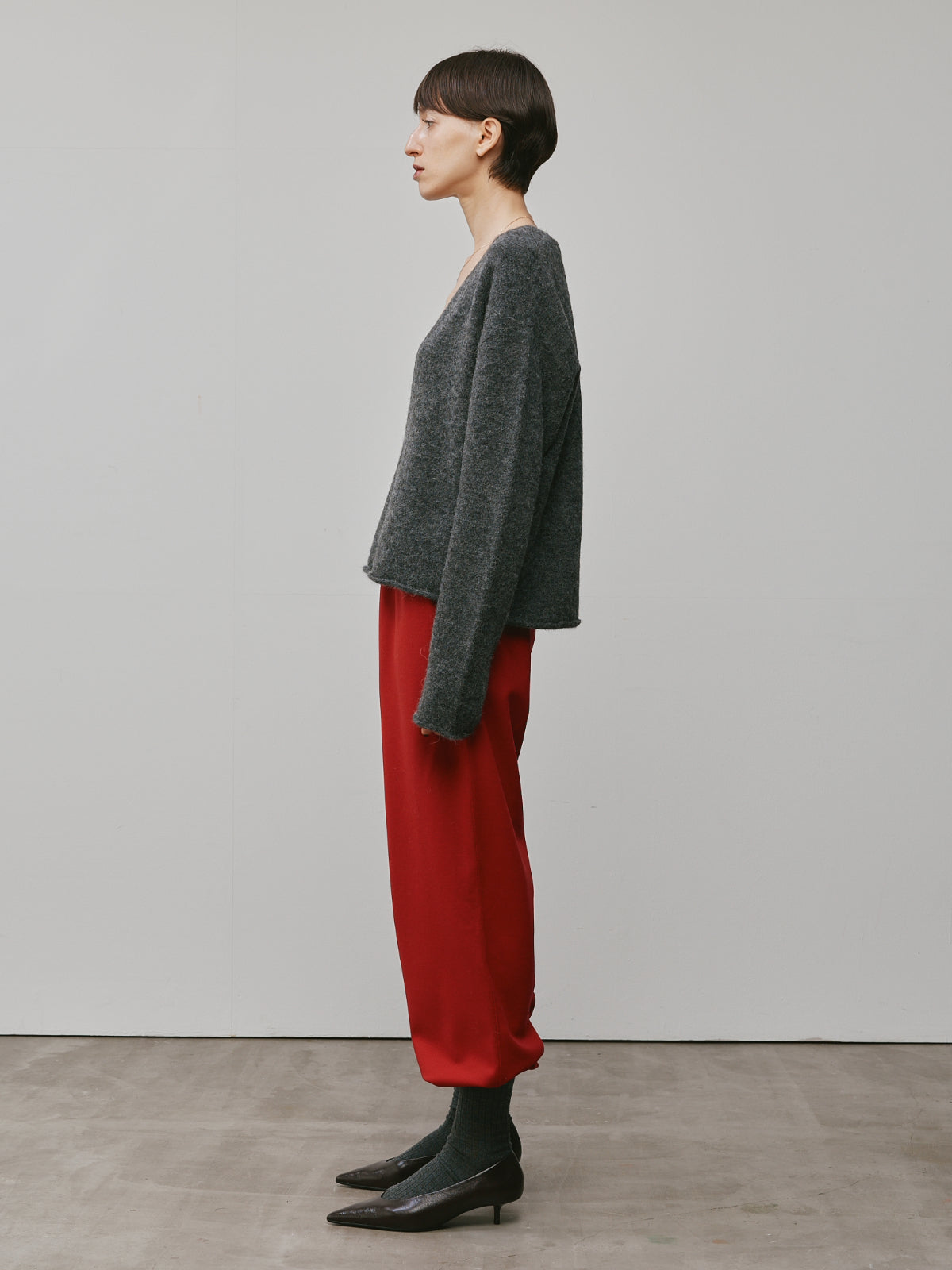 WOOL EASY PANTS