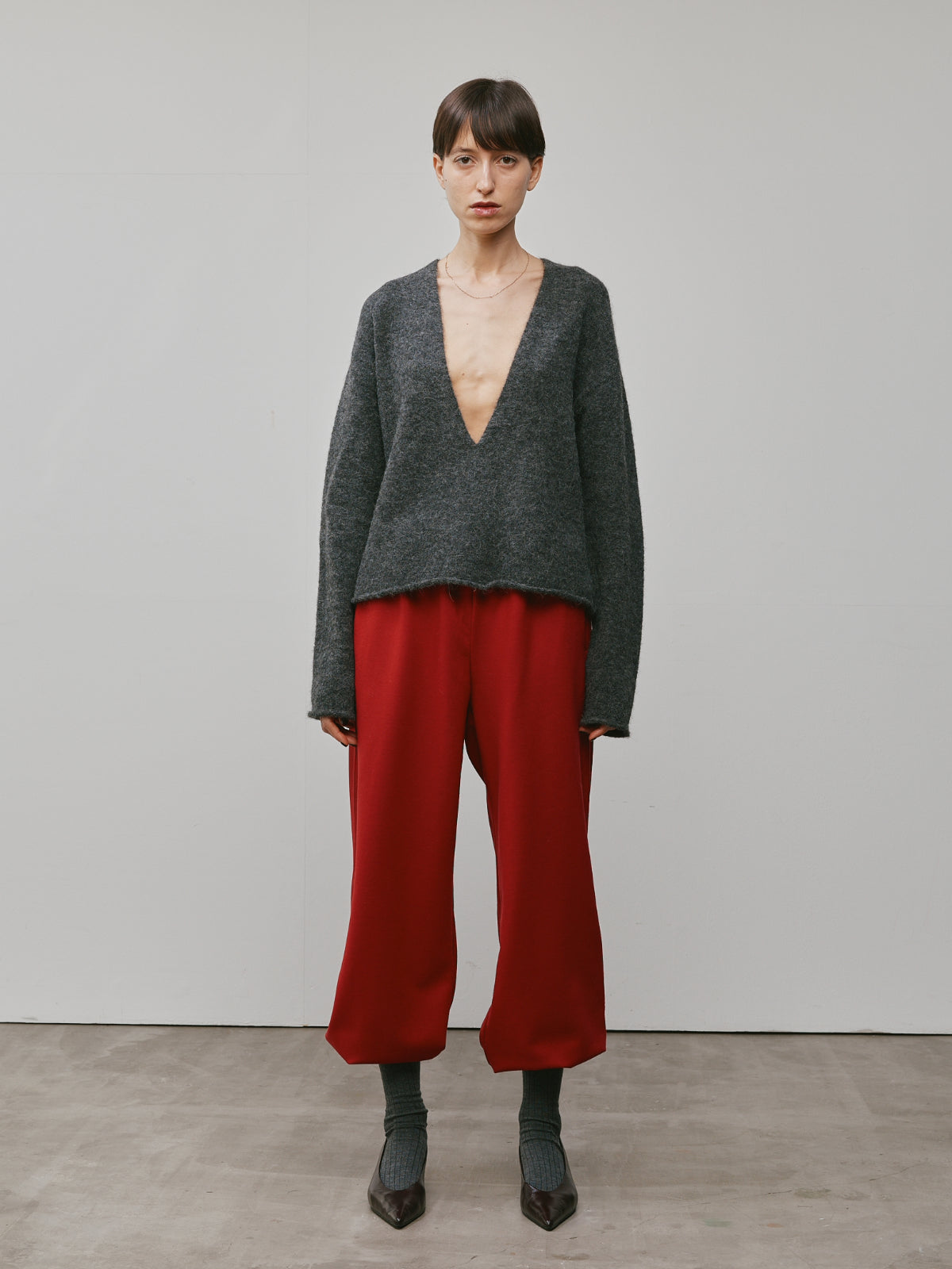 WOOL EASY PANTS