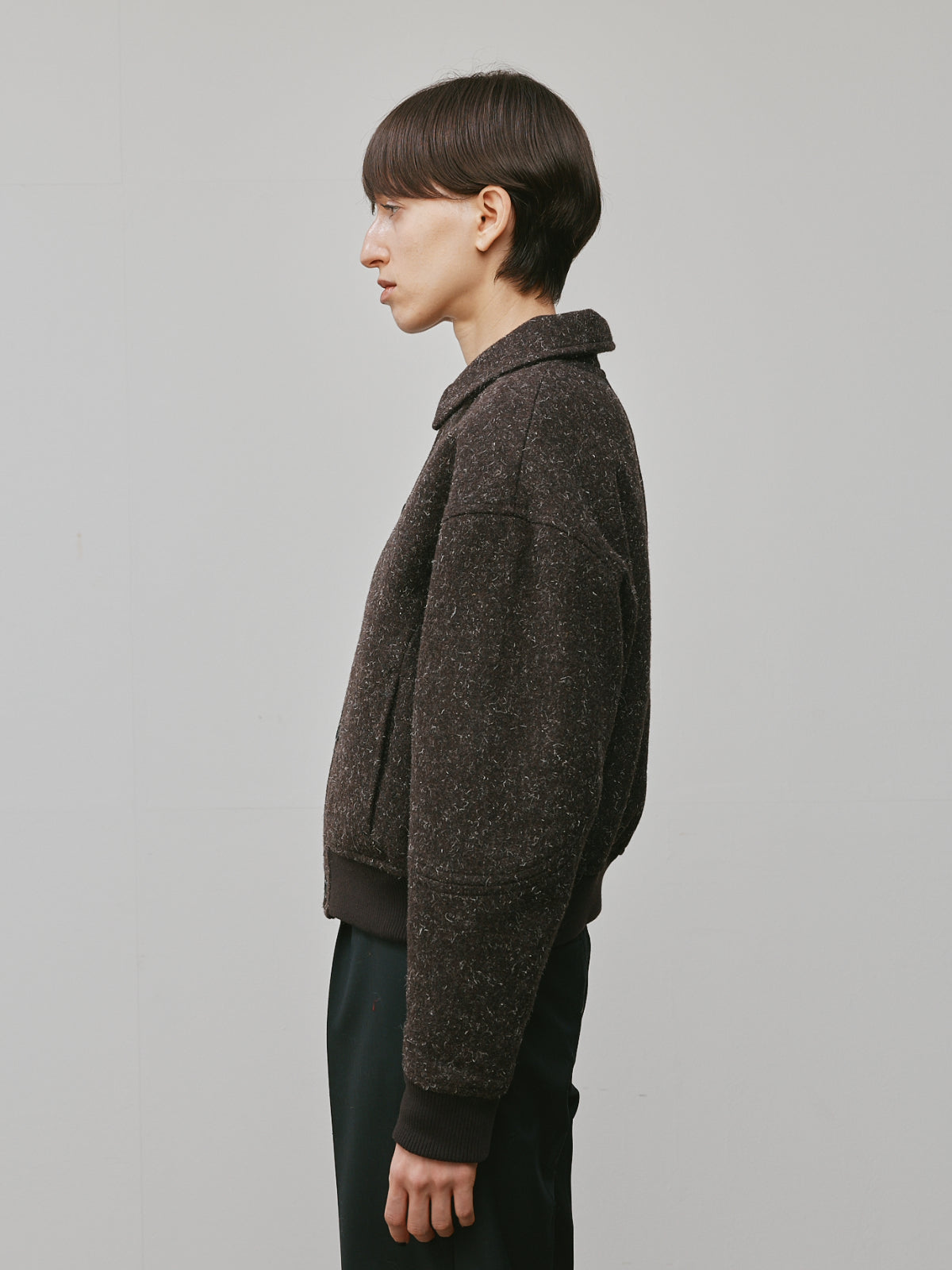 VINTAGE WOOL BOMBER JACKET