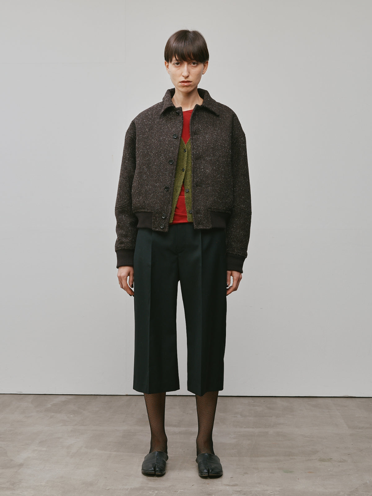 VINTAGE WOOL BOMBER JACKET
