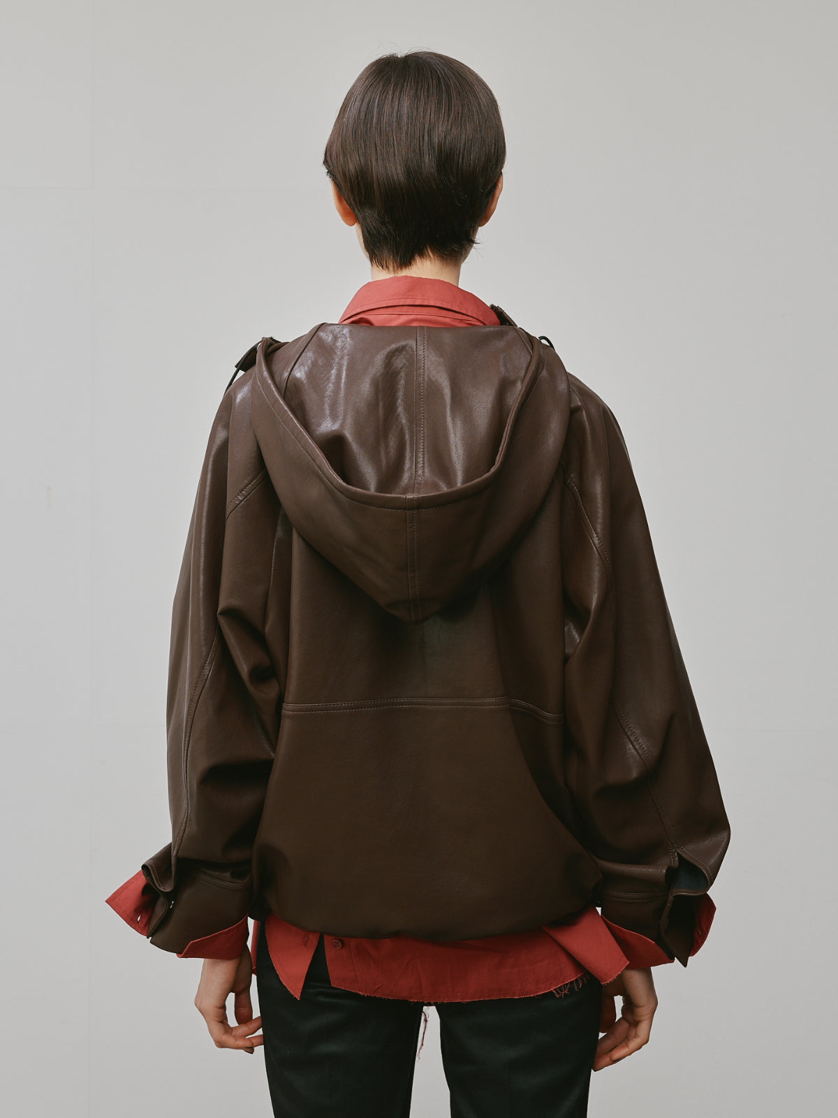 ANORAC in leather