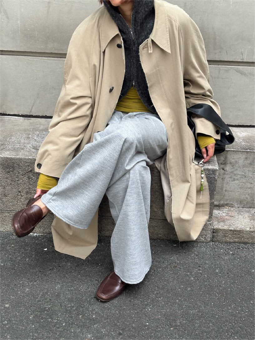 Trench coat in Paris